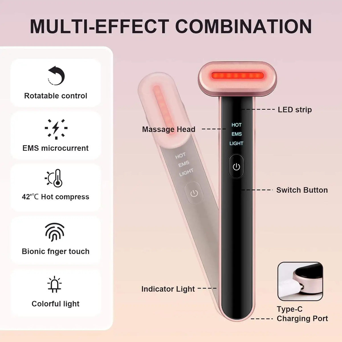 Orevi RF & LED Facial Sculpting Wand
