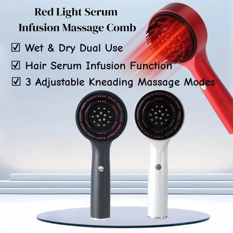 Orevi Red Light Scalp Massager Comb