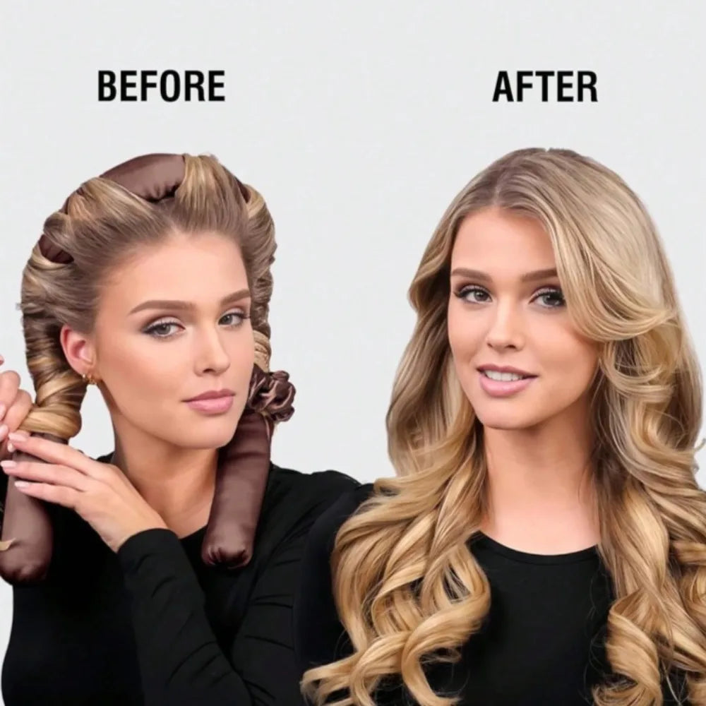 Orevi Heatless Silk Hair Curling Rods