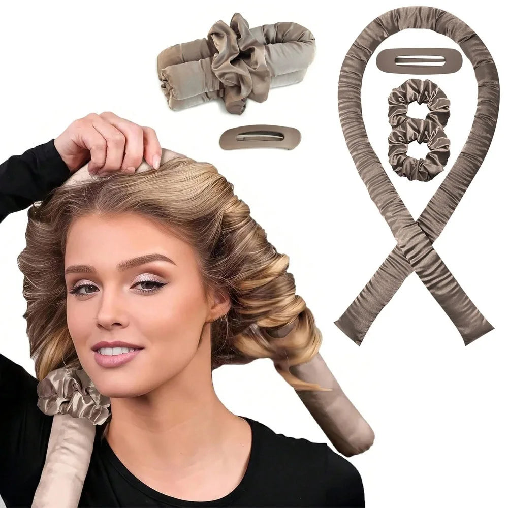 Orevi Heatless Silk Hair Curling Rods