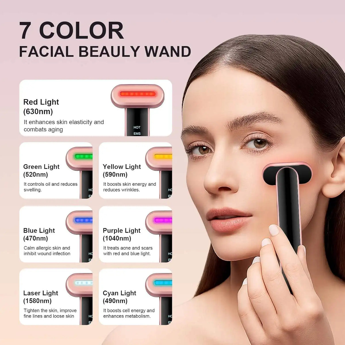 Orevi RF & LED Facial Sculpting Wand